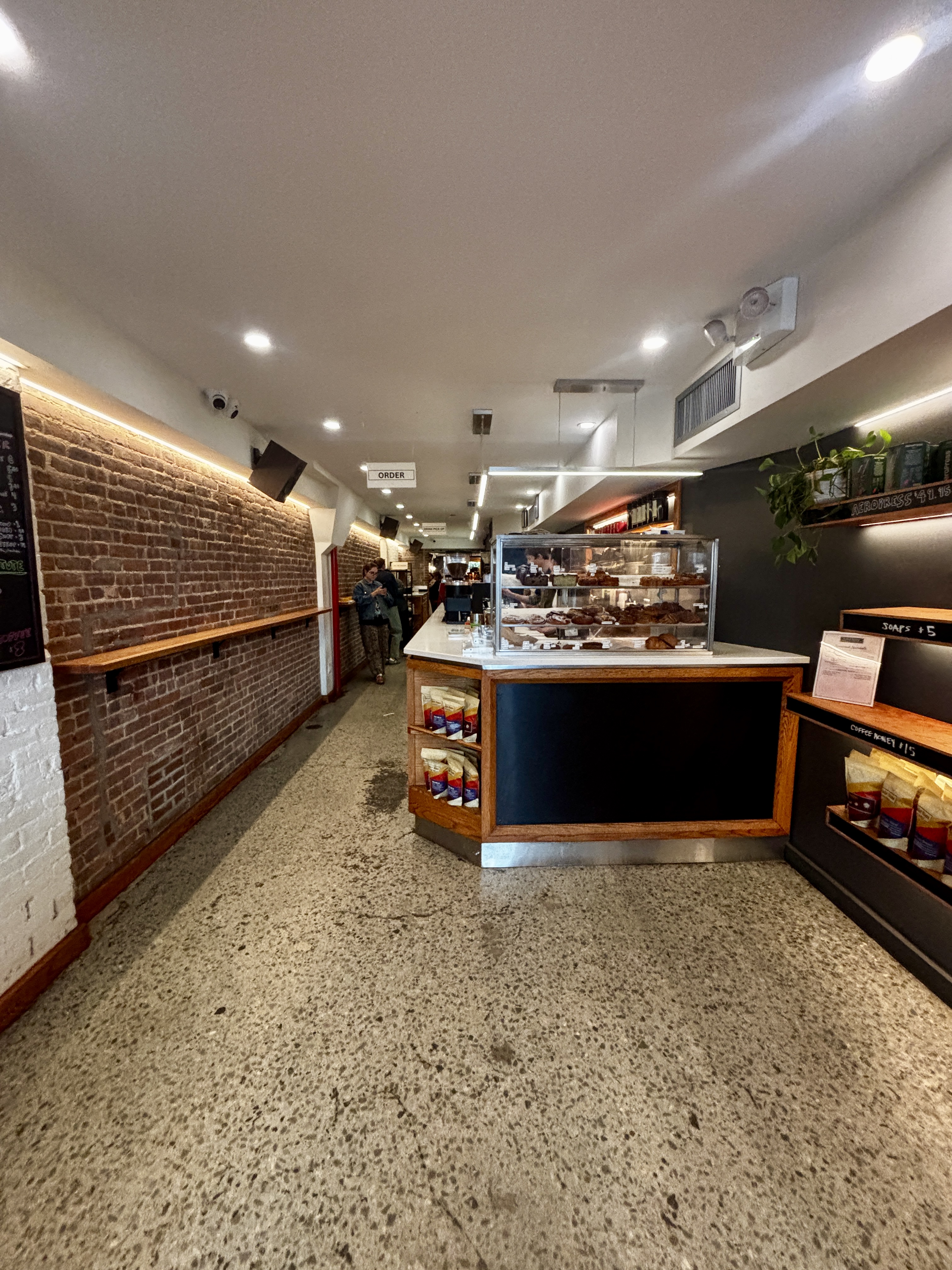 Solid State Coffee — counter and ordering area